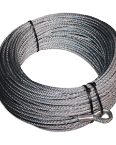 Wire rope 6mm galvanized 70m cpl 850kg for halving loads